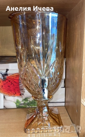 Луксозен диспенсър за сок и напитки 3л с кранче, снимка 3 - Други - 51812945