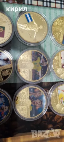 Монети с футболисти , снимка 11 - Нумизматика и бонистика - 48325871