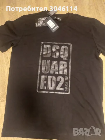 мъжка тенискаDSQUARED, снимка 2 - Тениски - 55791626