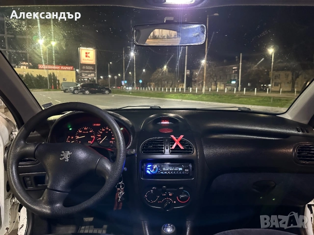 Peugeot 206 1.9D, снимка 11 - Автомобили и джипове - 53712343