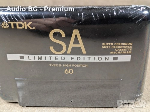 TDK SA-60 Limited Edition Made in Japan 1988, снимка 3 - Декове - 52697313