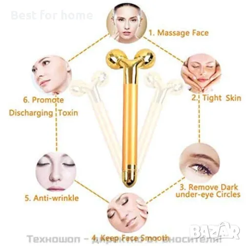 Energy Beauty Bar Йонизиращ масажор за лице, снимка 2 - Масажори - 50272121