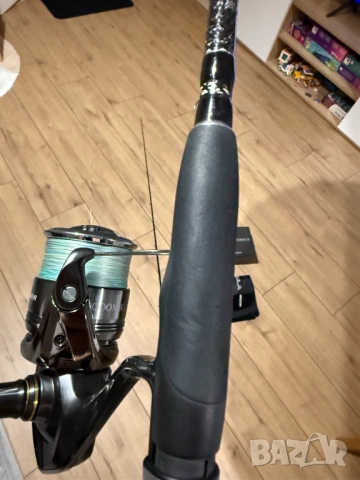 Въдица HTO Nebula и макара Shimano Twin Power 4000, снимка 5 - Въдици - 53235741
