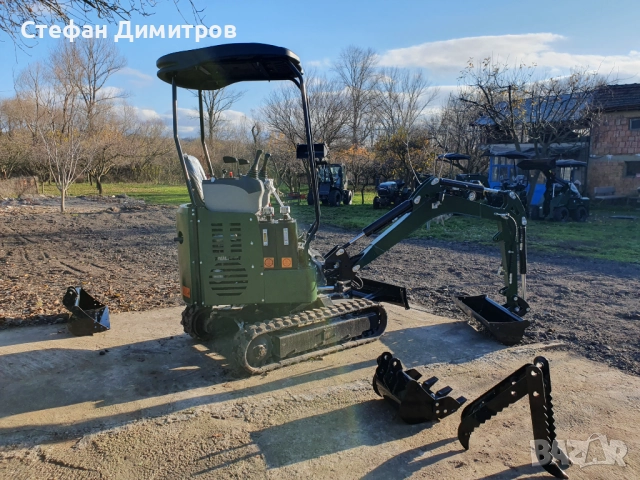 Мини Багер Müller Е1.7, снимка 7 - Селскостопанска техника - 52752609