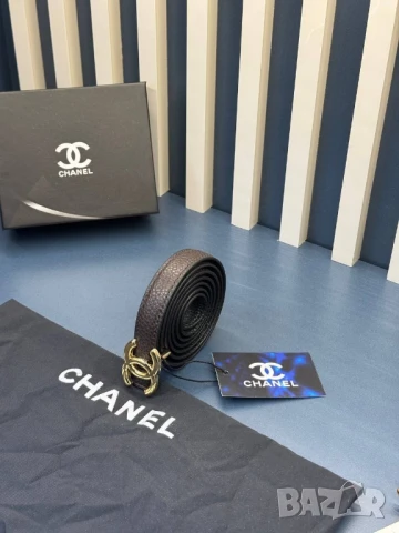 колани от естествена кожа в кутия chanel , снимка 4 - Колани - 50580306