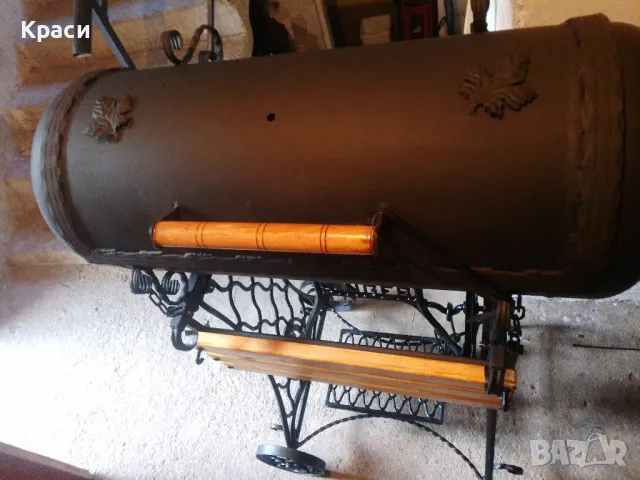 Барбекю с крачета от шевна машина Сингер, снимка 6 - Други стоки за дома - 39100207