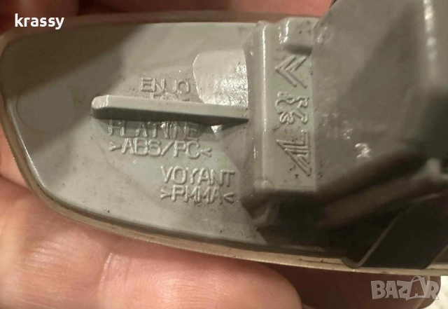 Мигачи в огледалата за Peugeot 308sw I (2011-2014)-ляв и десен, снимка 2 - Части - 52354739