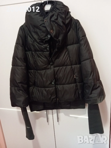 дамско зимно яке с памучни ръкави 