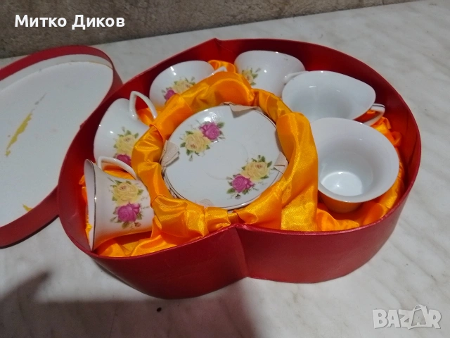 Сервиз а кафе чай нов 12 части, снимка 3 - Сервизи - 53649093
