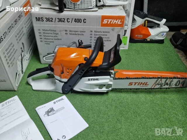 Резачка Stihl MS 362, снимка 10 - Други машини и части - 50942784