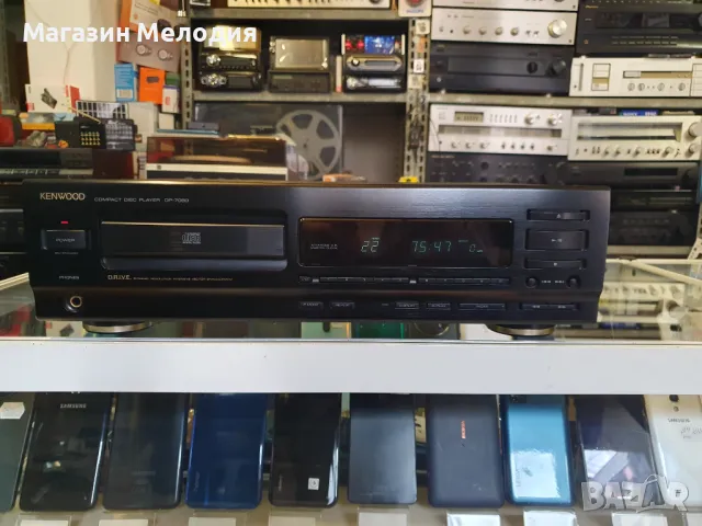 CD Player Kenwood DP-7060  В отлично техническо и визуално състояние., снимка 2 - Декове - 49313016