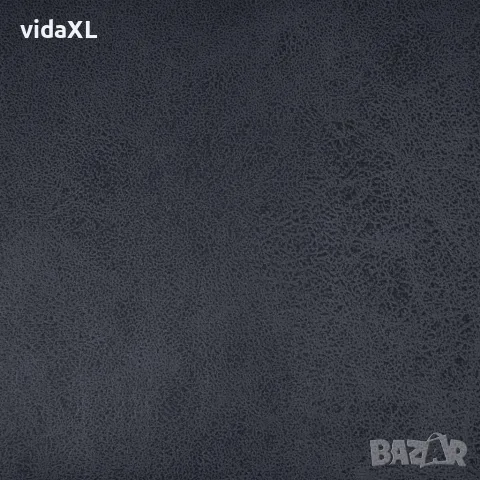 vidaXL Масажираща кушетка, сива, изкуствен велур, снимка 7 - Кушетки - 56146494