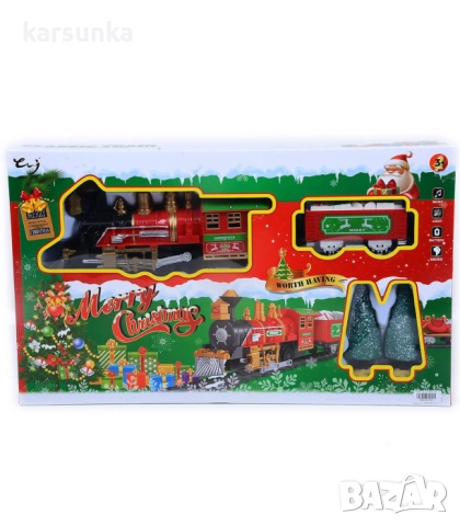 ДЕТСКИ КОЛЕДЕН ВЛАК СЪС ЗВУК И СВЕТЛИНА