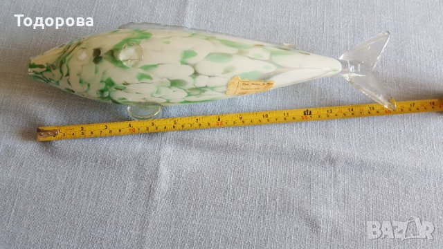 Стъклена фигура- Мурано, снимка 3 - Антикварни и старинни предмети - 33820292