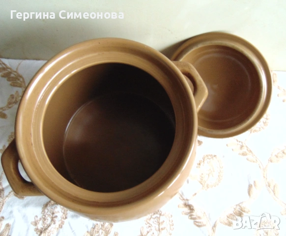 Керамичен гювеч, снимка 3 - Съдове за готвене - 53491169