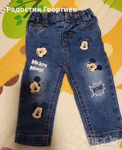 Дънкови дрешки, снимка 6 - Бебешки дънки - 49467212