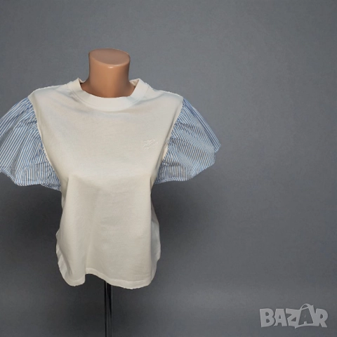 Оригинална Karl Lagerfeld дамска тениска XL, снимка 7 - Тениски - 51794471