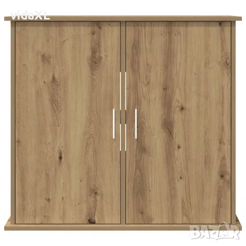 vidaXL Стойка за аквариум, дъб, 81x36x73 см, инженерно дърво, снимка 4 - Аквариуми - 56148301