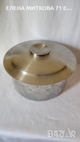 Стари медни съдове за готвене, снимка 3 - Антикварни и старинни предмети - 51647064