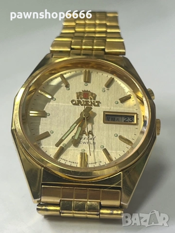 Винтидж автоматичен часовник ORIENT L469648 / 21 jewels, снимка 2 - Мъжки - 53016078