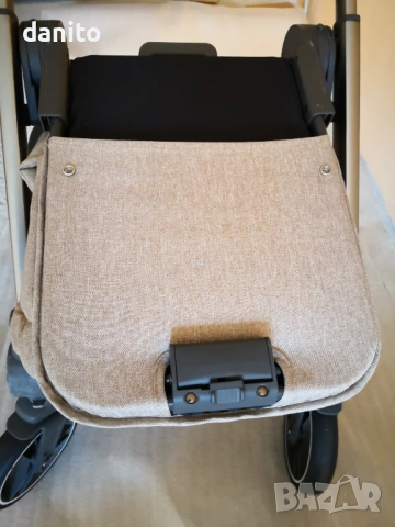 Детска количка Cangaroo - Icon 2 в 1 + Столче за кола и адаптори за закачане на шасито н, снимка 11 - Детски колички - 53784471