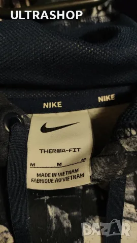 Мъжки суичър Nike Therma-fit size M В отлично състояние , снимка 2 - Суичъри - 56145227