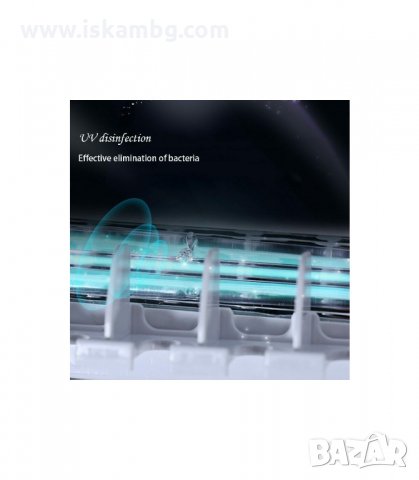 UV СТЕРИЛИЗАТОР ЗА ЧЕТКИ ЗА ЗЪБИ 3 В 1, ПОСТАВКА, ДОЗАТОР ЗА ПАСТА - код 2846, снимка 7 - Други - 33914879