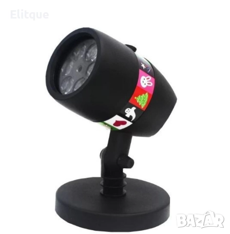 LED проектор с избор от 12 сменящи се Halloween диска -, снимка 2 - Други стоки за дома - 52841867