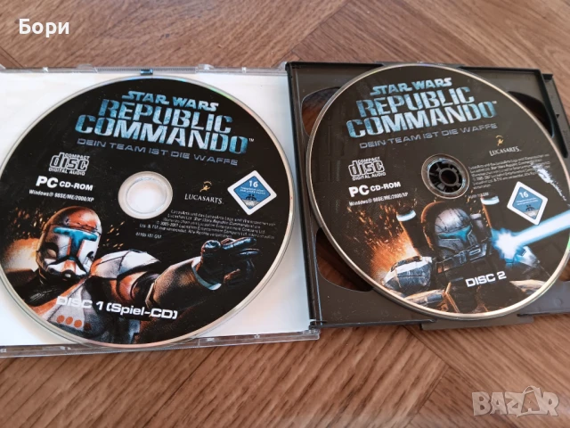 STAR WARS™ Republic Commando 2CD, снимка 2 - Игри за PC - 50501095