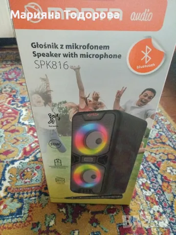 Караоке колона, снимка 2 - Караоке - 48498417