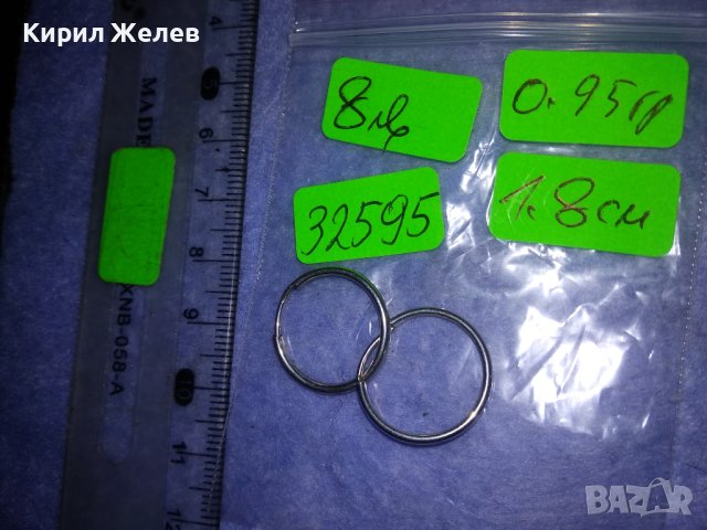 НЕЖНИ СРЕБЪРНИ КЛАСИЧЕСКИ РЕТРО АРТ ОБЕЧКИ СРЕБРО 925 Стара РЪЧНА БИЖУТЕРСКА ИЗРАБОТКА 32595, снимка 2 - Обеци - 40762738