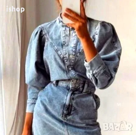 Дънкова Рокля, снимка 4 - Рокли - 50133951