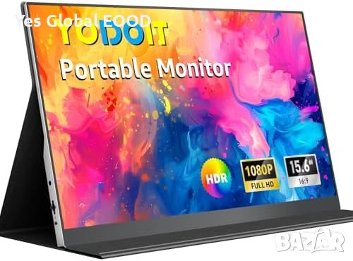 Yodoit 15.6" FHD IPS монитор USB-C HDMI