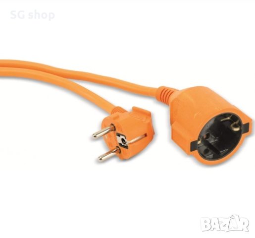 Удължител кабел за ток с щепсел и контакт тип шуко 30 метра, 45метра, снимка 5 - Други - 44255515