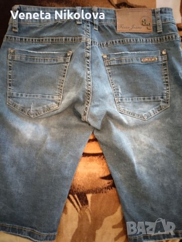 Мъжки къси дънки , снимка 2 - Къси панталони - 41500332