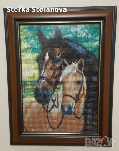 Диамантени картини с рамка, снимка 2 - Гоблени - 40164013