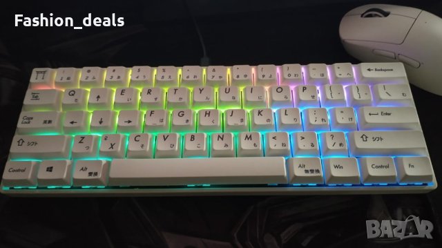 Нова Безжична механична клавиатура Bluetooth RGB подсветка за игри геймър, снимка 7 - Клавиатури и мишки - 42001337