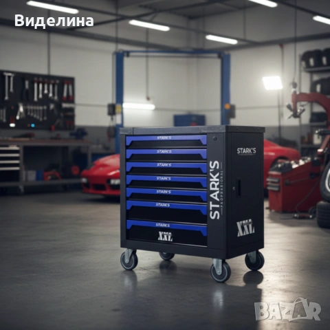 Професионална количка с инструменти 258 части – пълен набор за автосервизи и майстори, снимка 8 - Куфари с инструменти - 53348586