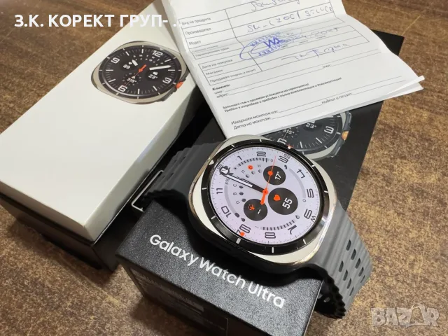 Samsung Galaxy Watch Ultra 47 мм Cellular – като нов + гаранция, снимка 3 - Смарт часовници - 55959243