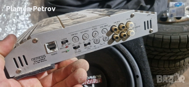 субуфер и усилвател, снимка 4 - Аудиосистеми - 51838711