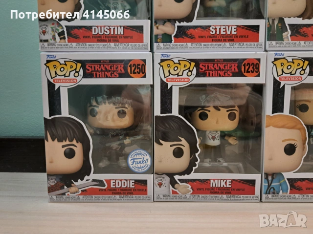 Funko pop Stranger things, снимка 2 - Фигурки - 53249394