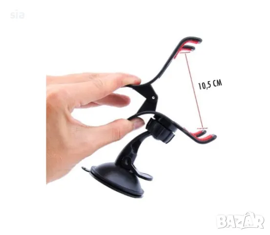 Стойка за телефон с щипка и вендуза, снимка 3 - Аксесоари и консумативи - 47964233