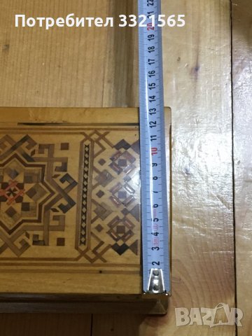 Дървени кутии, снимка 10 - Антикварни и старинни предмети - 39721280