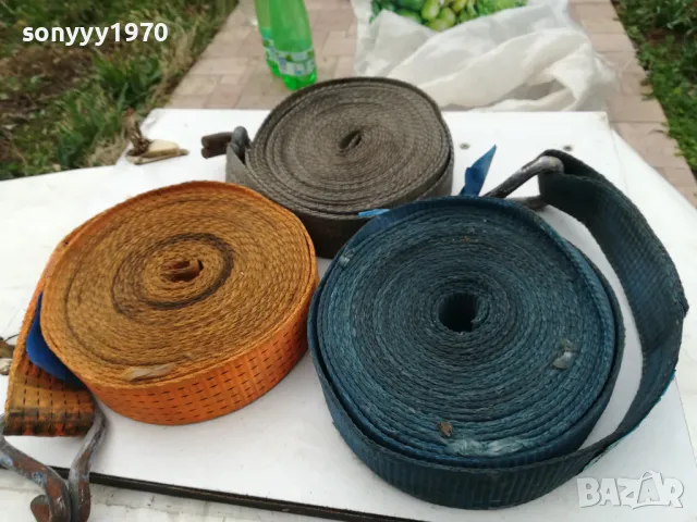 ТИР ЛЕНТИ КОЛАНИ ПО 15ЛВ ЗА БРОЙКА-9 МЕТРА//5СМ 2103251937, снимка 3 - Аксесоари и консумативи - 49588897