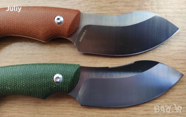 Малък фиксиран нож /шведска стомана/, снимка 10 - Ножове - 40430288