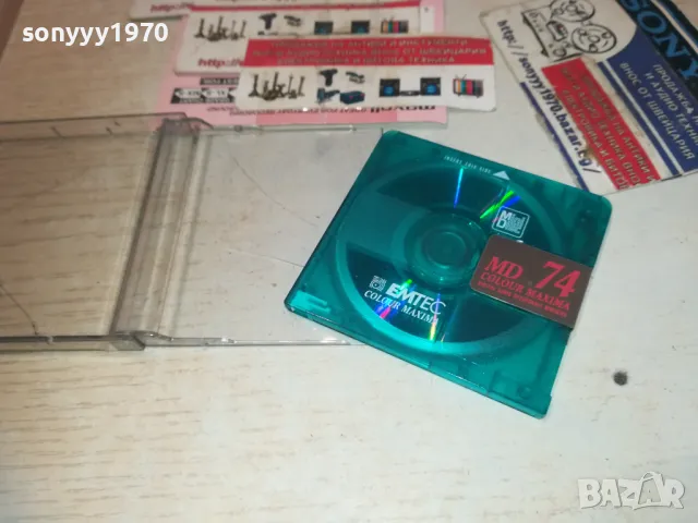 EMTEC MINIDISC-ВНОС SWISS 2309241156, снимка 2 - CD дискове - 47328277