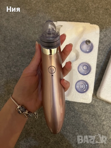 Вакуум уред за премахване на черни точки и заглаждане на кожата, снимка 3 - Козметика за лице - 52924454