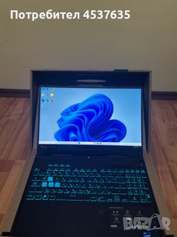 Gaming laptop Asus tuf f15