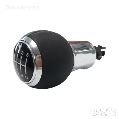 Топка за скоростен лост съвместима с Audi A3 (98-08)  A4 (02-08) - със 6 скорости - гладка кожа, снимка 2 - Аксесоари и консумативи - 48695556