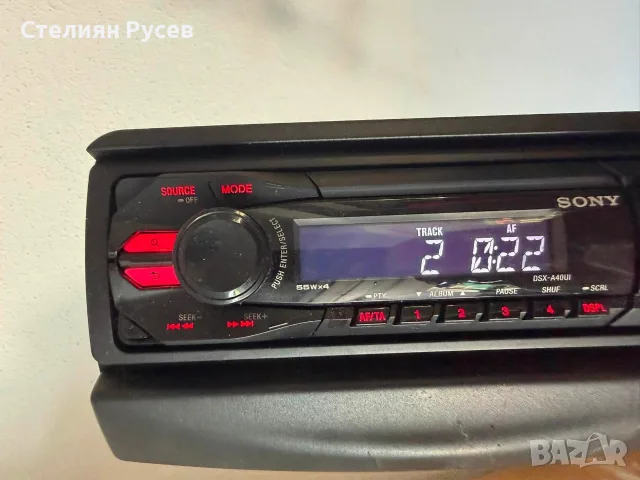 1308   Sony  dsx-a40ui  usb CD / сд / sd плейър за автомобил -цена 28 евро                     смр н, снимка 4 - Аксесоари и консумативи - 55741417